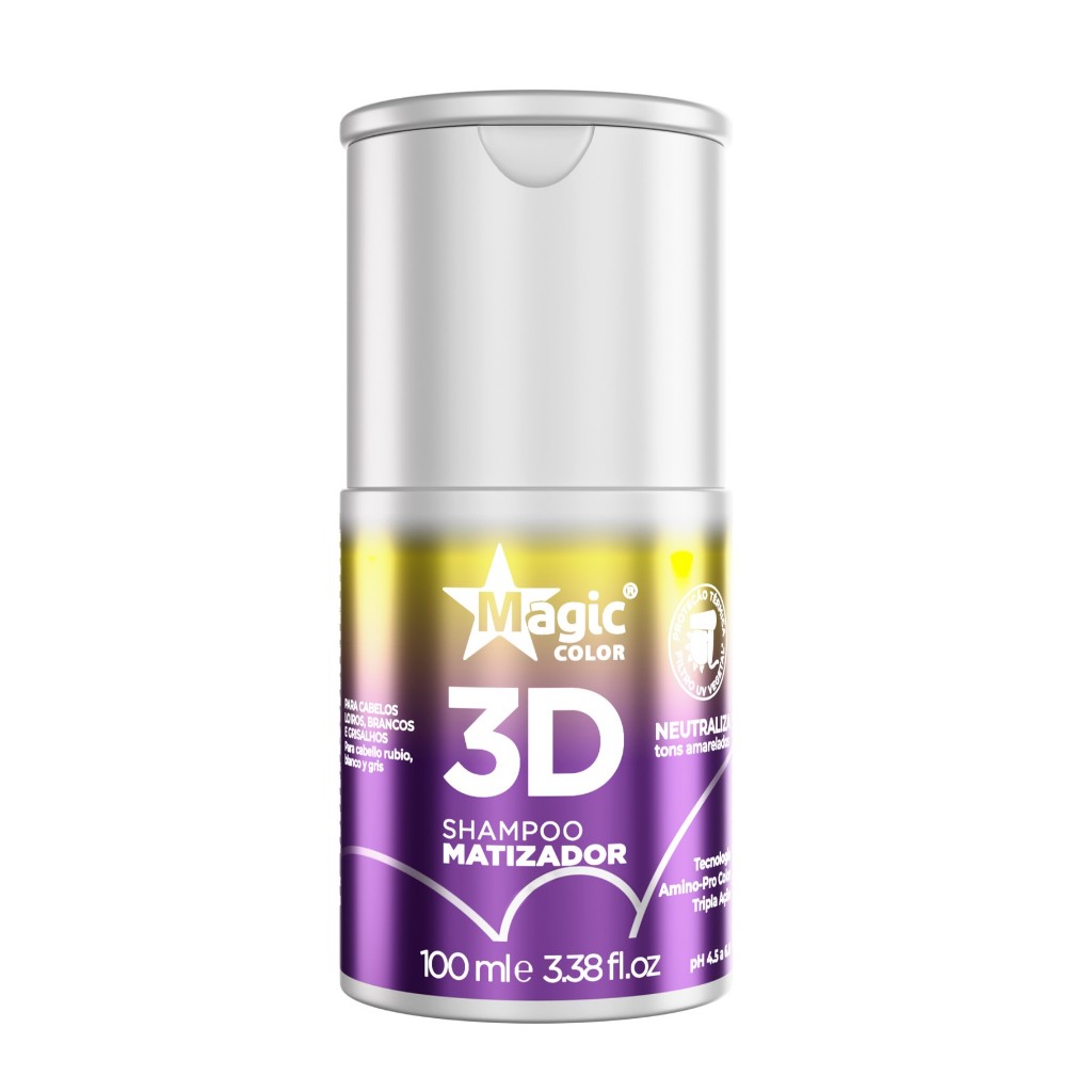 Shampoo Matizador 3D Magic Color 100ml