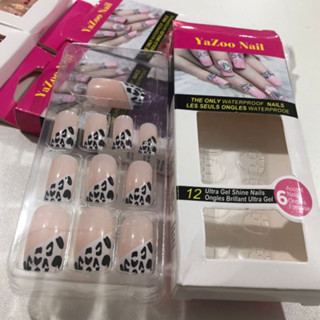 Unhas Postiças C / 12 Unid Autocolante em Oferta na Shopee