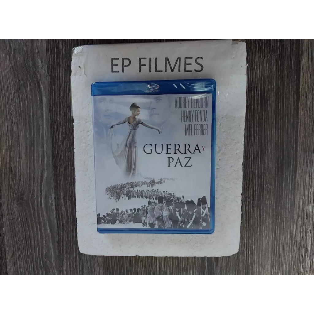 Blu-ray Guerra E Paz Audrey Hepburn Henry Fonda Dub/leg Lacrado