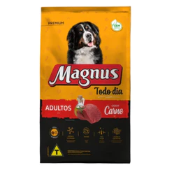 Ração Magnus Todo Dia para Cães Adultos Sabor Carne 15 kg