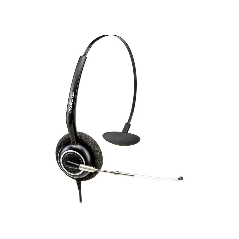 Fone Headset USB para Telemarketing - Intelbras THS 55 USB Tubo de Voz Removível