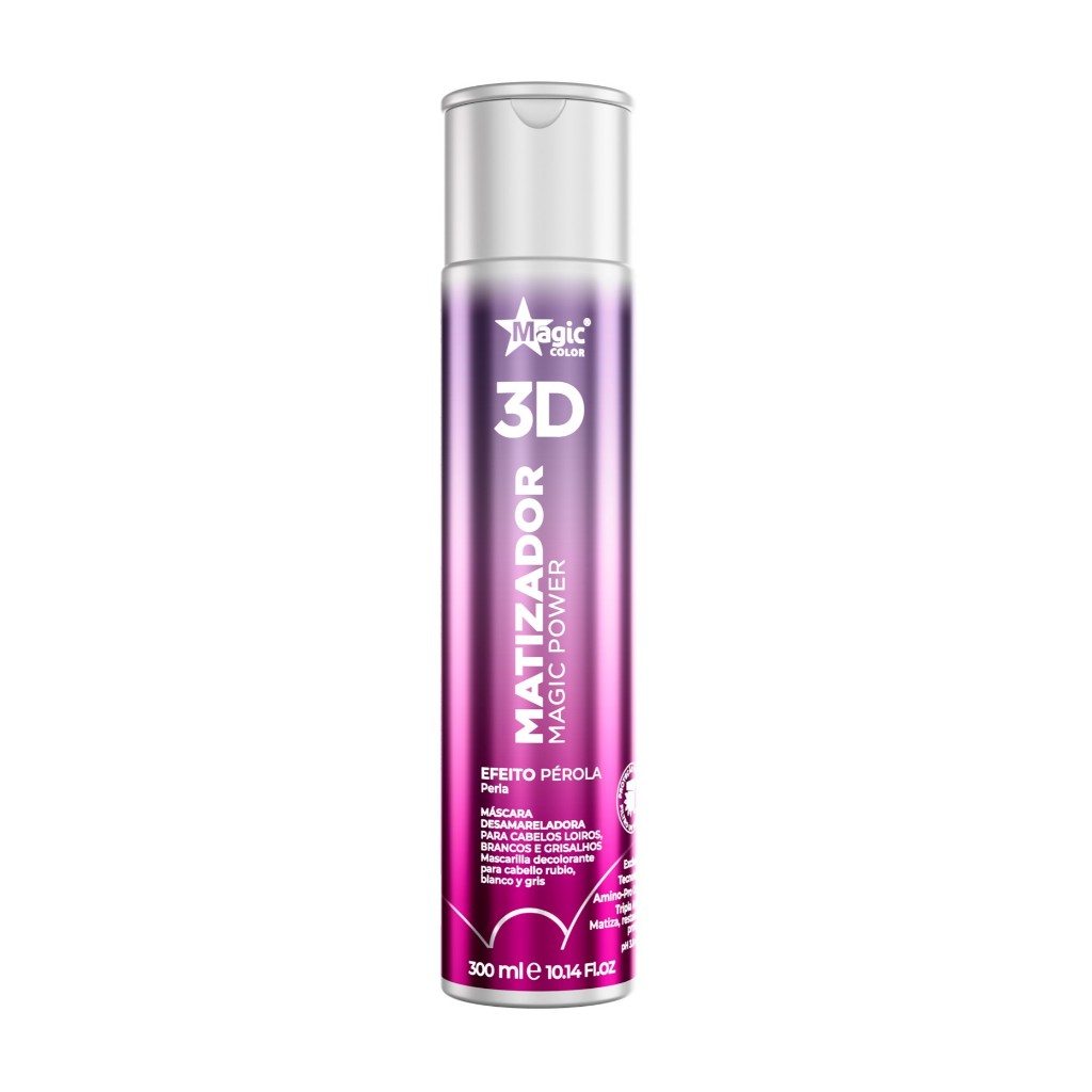 Matizador 3D Magic Power - Efeito Pérola - 300ml em Oferta na Shopee