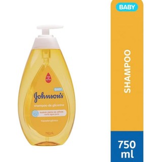 Johnson's Baby Shampoo Para Bebê De Glicerina, 750ml
