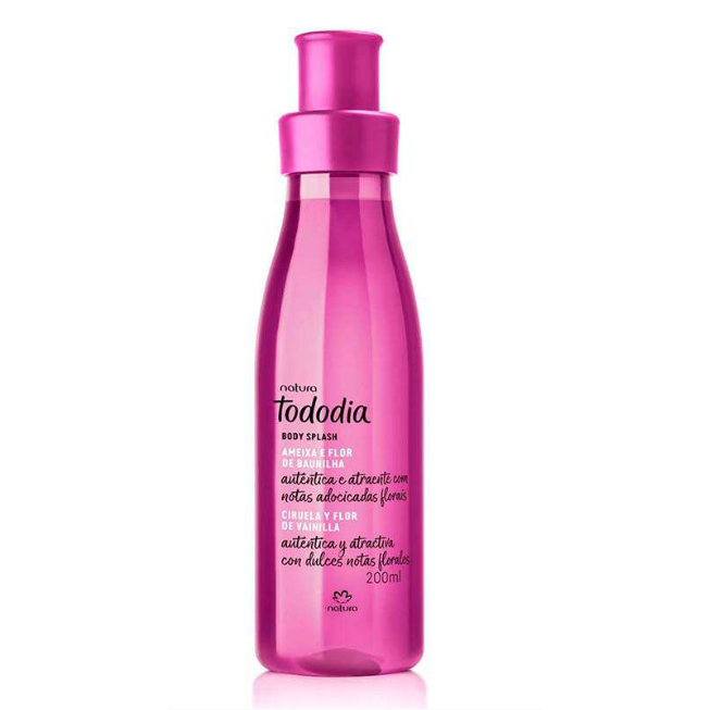 Body Splash Tododia Ameixa e Flor de Baunilha Feminino