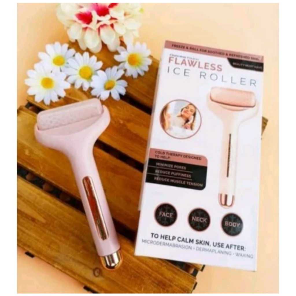 HYQ1810 Massageador Rolo de Gelo Para Rosto Pescoço Corpo em Oferta na Shopee