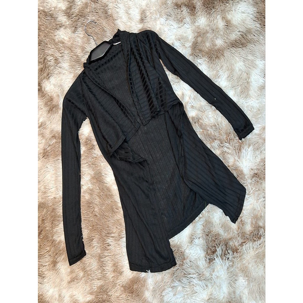 kimono infantil manga longa, meia estacao ,fio em poliester veste 6-10 ano