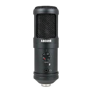 Microfone condensador USB Arcano STUDIO BLA-2 p/ estúdio e smartphone em Oferta na Shopee