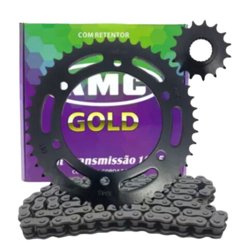 Kit Relacao KMC C/Retentor Fazer 250 2018 / 2022 PROMOCAO em Oferta na Shopee