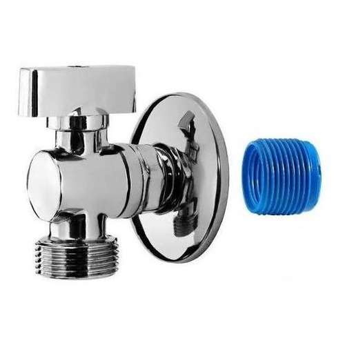 Torneira De Esfera P/ Maquina De Lavar Roupa/Louça Toda em Metal Cromado1/2 X 3/4 em Oferta na Shopee