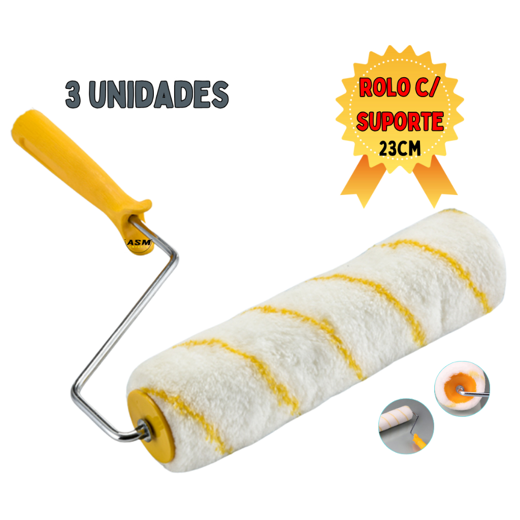 Rolos de Pintura Profissional: Onde Comprar | BuscaProdutos