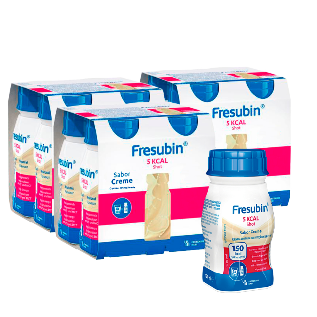 Fresubin 5 Kcal Shot - kit com 12