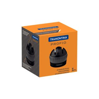 Afiador de Facas Tramontina Profio com Base com Sistema Antideslizante Preto em Oferta na Shopee