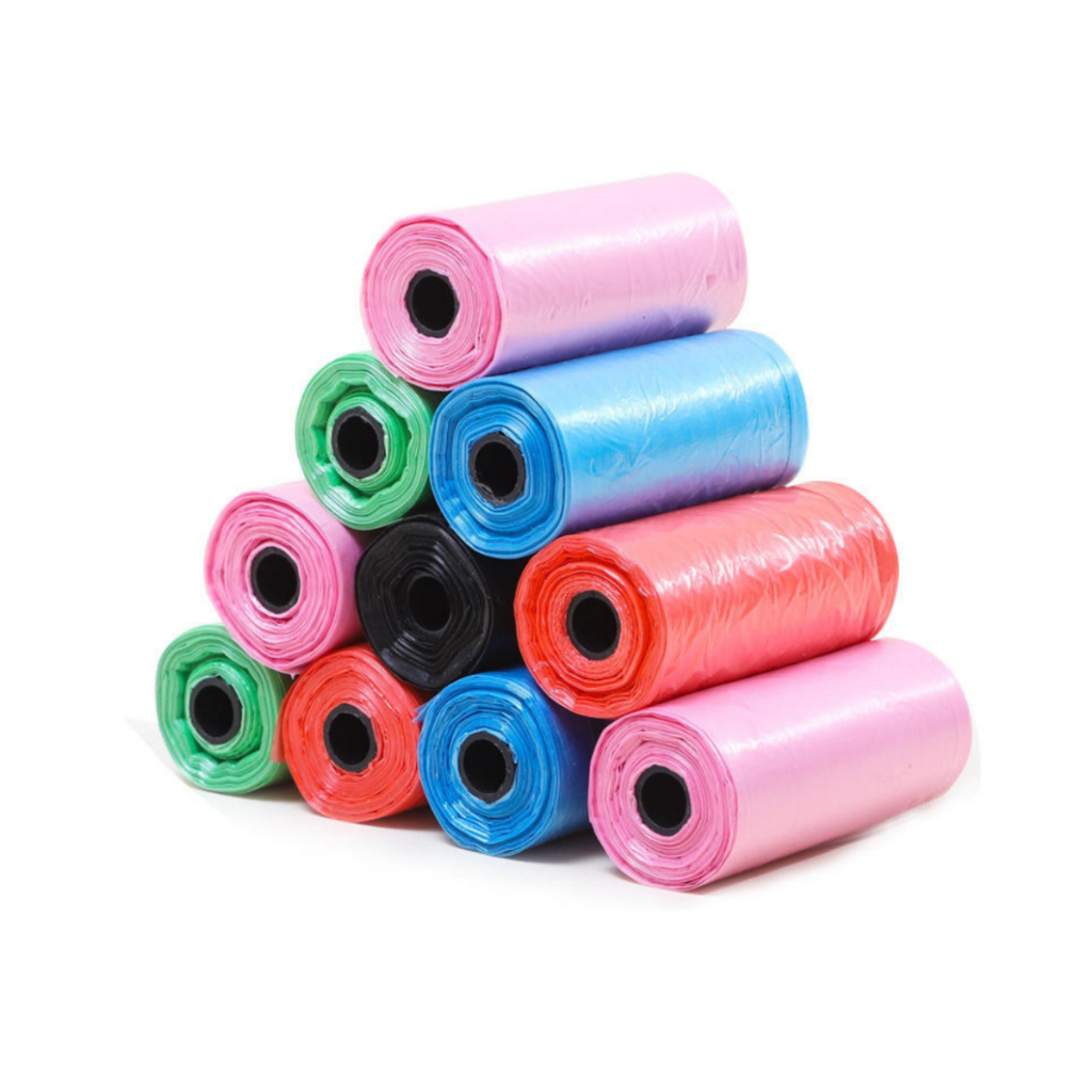 Refil Cata Caca Saco Higiênico para Cachorros e Gatos Kit com 12 Rolos