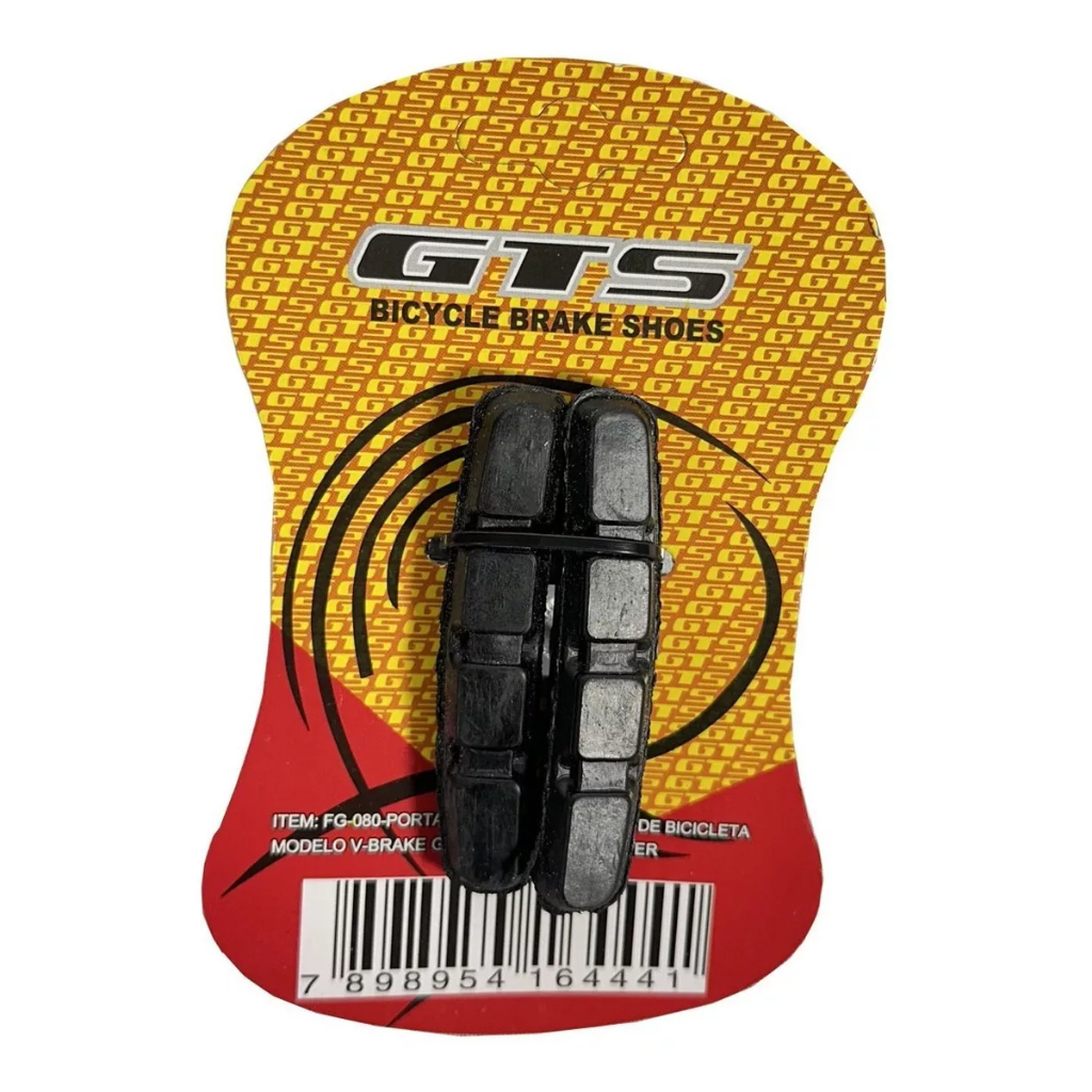 Pastilha Sapata De Freio Gts V Brake Orbital 70mm 2 Pares · foto 2
