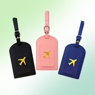 Tag De Mala Identificador De Mala - Couro Plutônio Importado em Oferta na Shopee