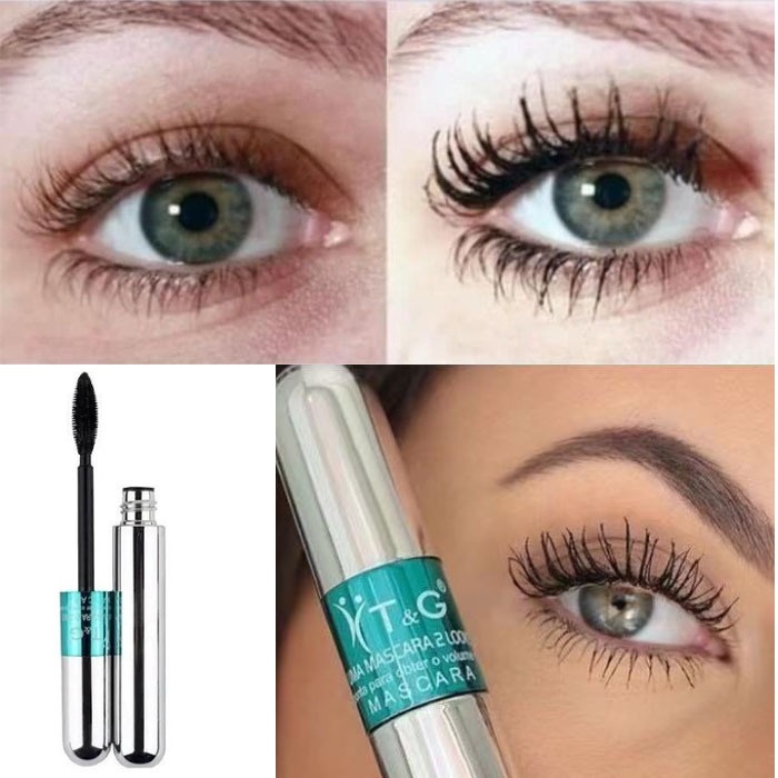 Máscara para cílios a prova d'água RÍMEL 4D T&G Tango cor preto