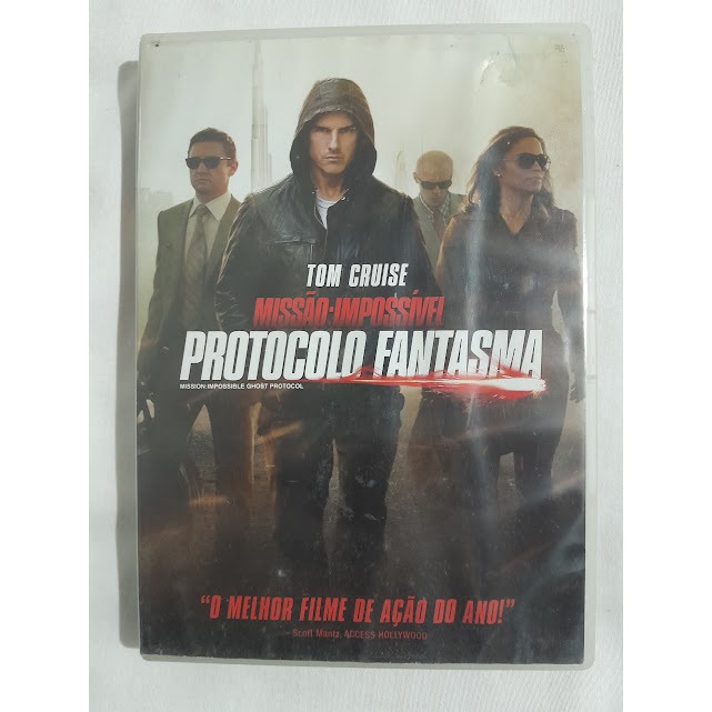 DVD MISSÃO IMPOSSÍVEL – PROTOCOLO FANTASMA * ORIGINAL
