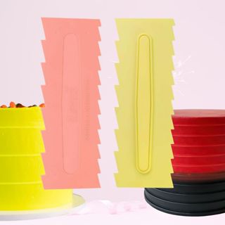 Espátula Decorativa Para Confeitaria De Bolo Tortas n° 5 Textura - Bluestar em Oferta na Shopee