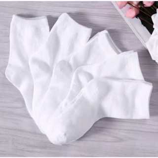 KIT 12 PARES MEIA INFANTIL BRANCA PRETA ESCOLAR MENINA MENINO em Oferta na Shopee