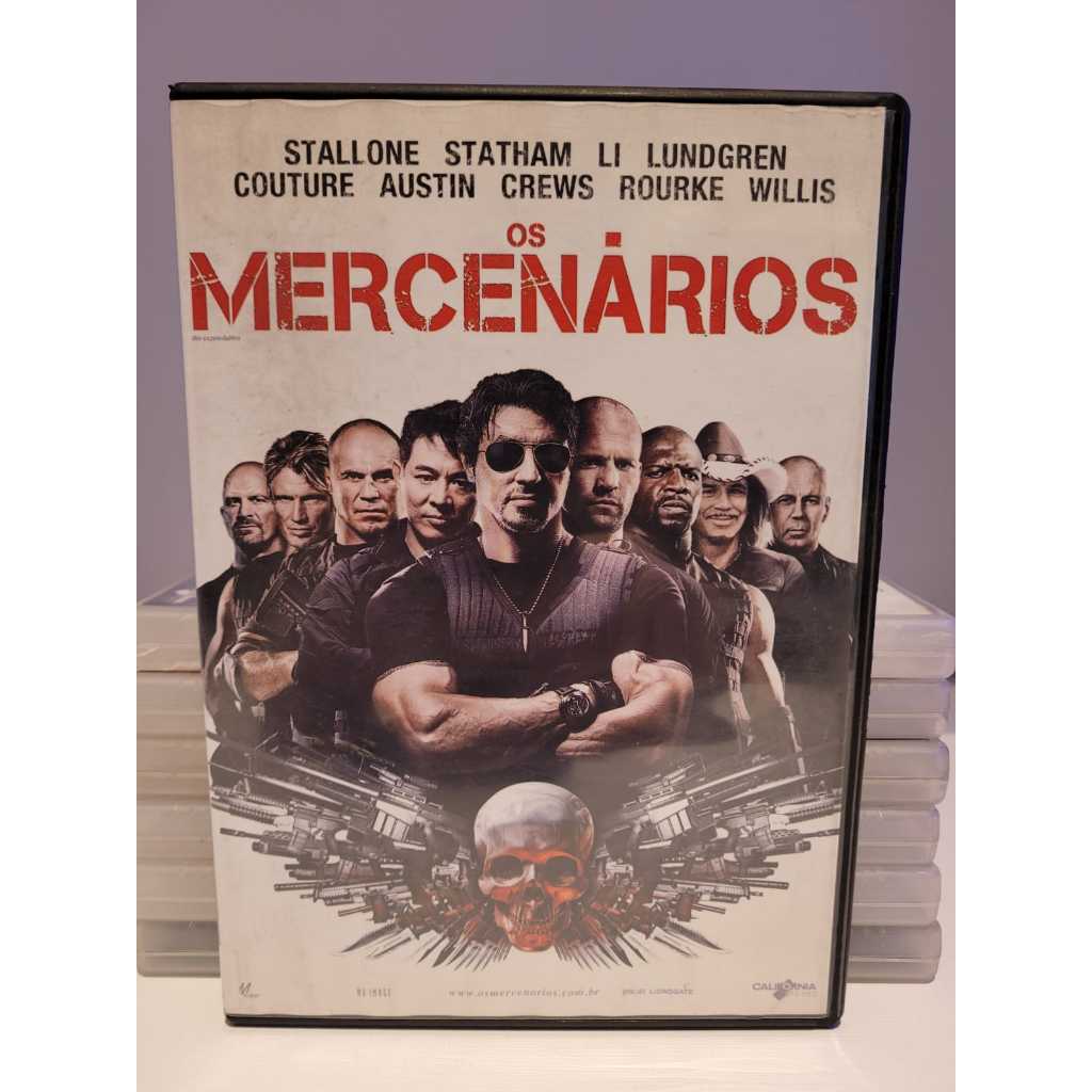 OS MERCENÁRIOS - Sylvester Stallone - DVD - Original