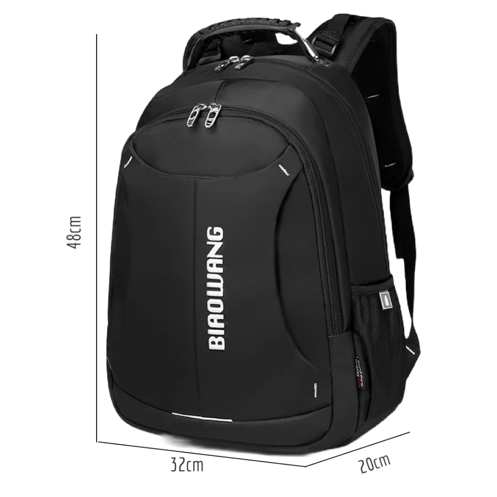 BIAO WANG Original Mochila Impermeável resistente Notebook Unisex Faculdade Viagem