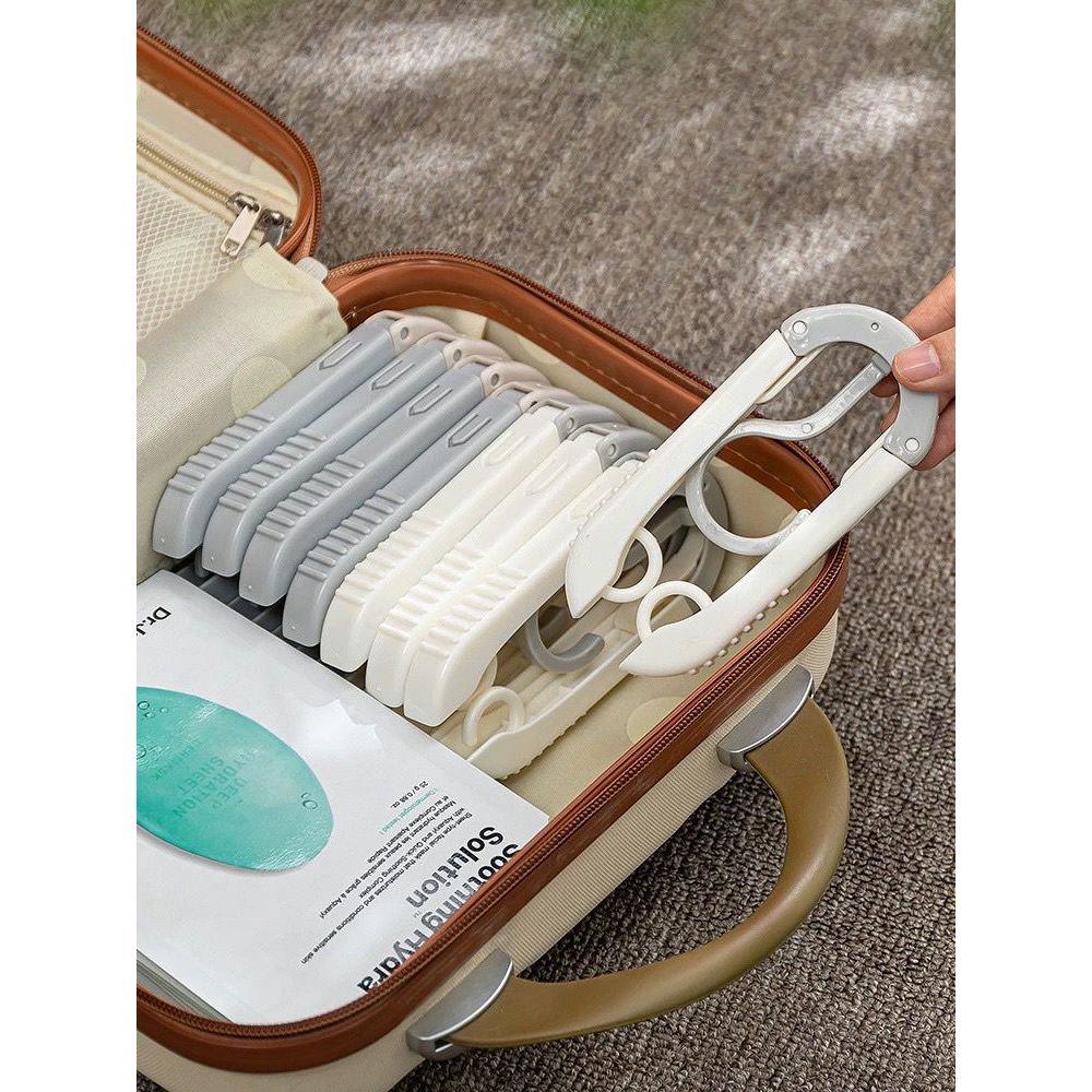 Cabide de Viagem Multifuncional Cabide de Viagem Dobrável Cabide de Viagem Portátil Cabide de Viagem de Negócios Cabide de Apoio à Roupa Doméstica