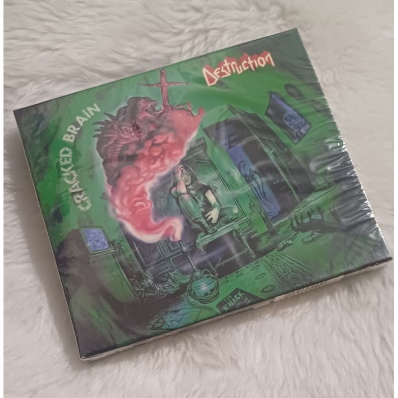 Destruction - Cracked Brain ( Slipcase ) Novo Lacrado