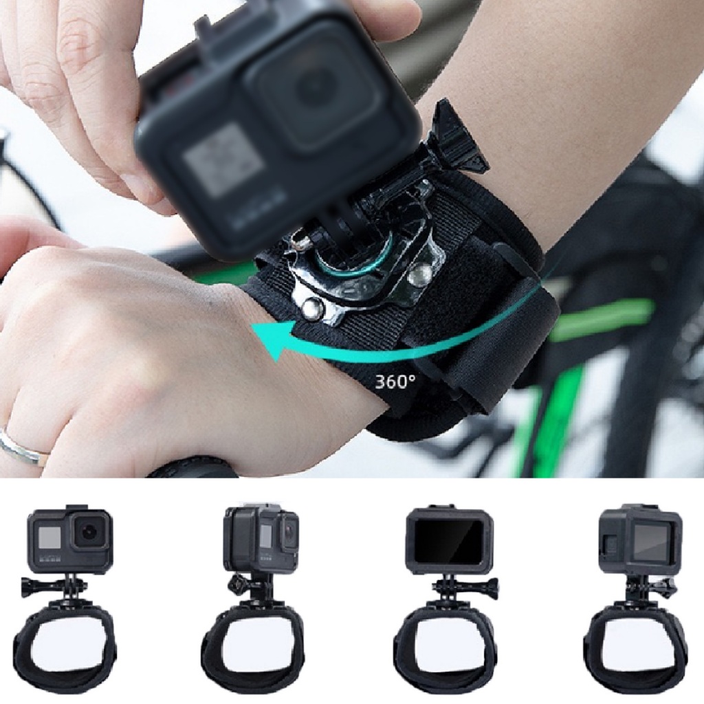 suporte pulso punho para Câmera ação 360° GoPro sjcam