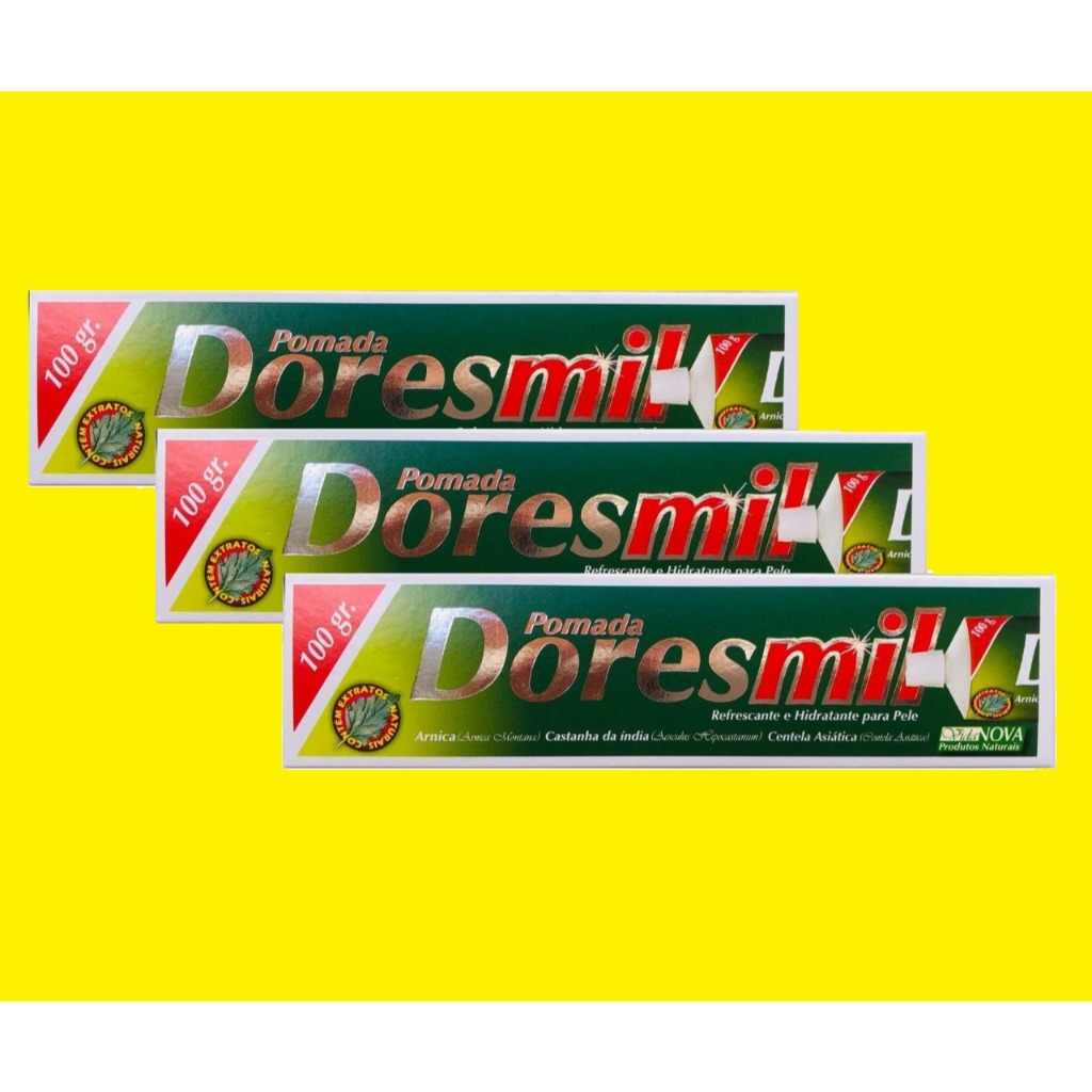 Detalhes do Pomadas DORESMIL (Kit 20 Unidades) Direto da Fabrica!!! PROMOÇÃO