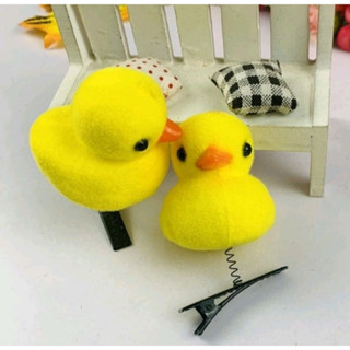 Pequeno Pato Amarelo Penteado Mola Acessórios De Cabelo Cabeleireiro Crianças