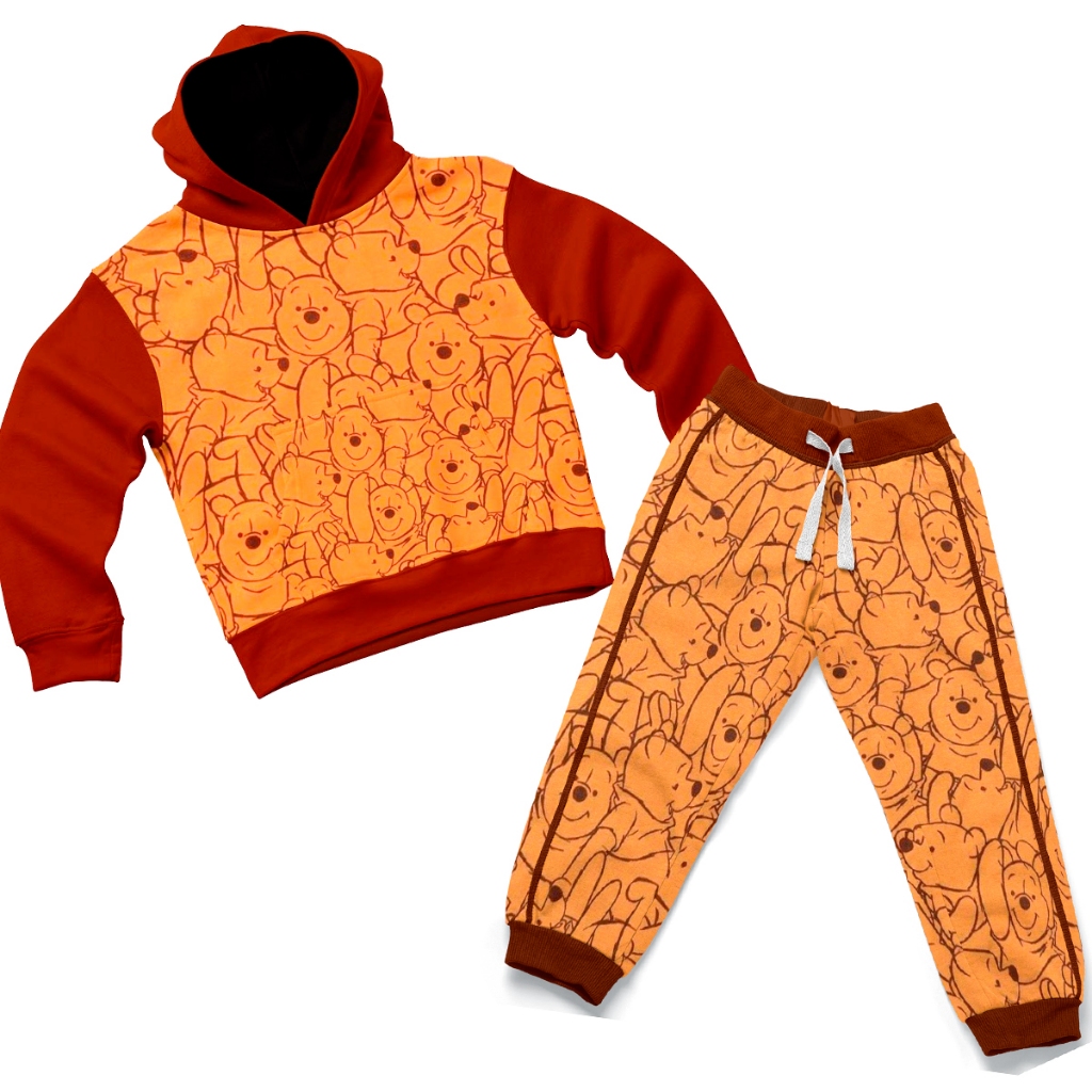 Conjunto Infantil Moletom Temático Personagens Para o Frio Confortável e Quentinho
