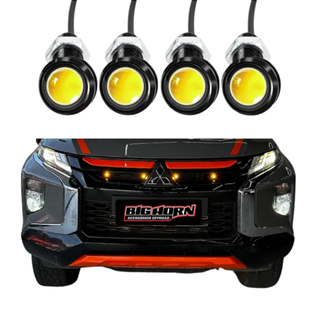 Kit 4 Luz De Grade Led laranja Caminhonete Pick Ups Premium Importado em Oferta na Shopee