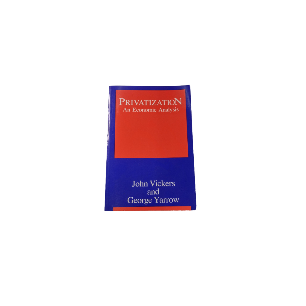 Livro - Privatization An Economic Analysis - John Vickers And Yarrow