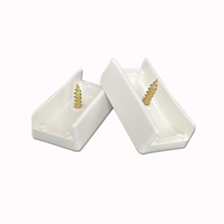 Kit Sapata U 15mm Plástico Para Móveis com parafusos em Oferta na Shopee