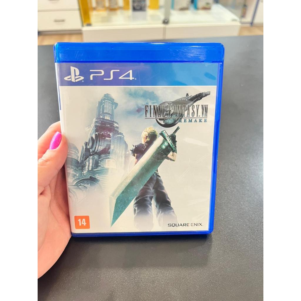 Final Fantasy VII Remake PS4 Mídia Fisica Semi Novo