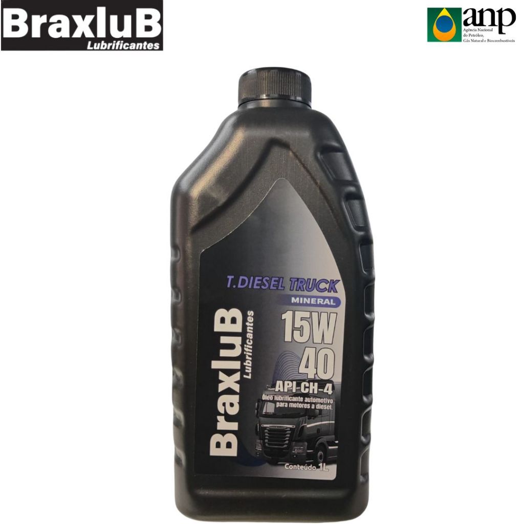BRAXLUB 15W40 CH-4 TURBO DIESEL MINERAL