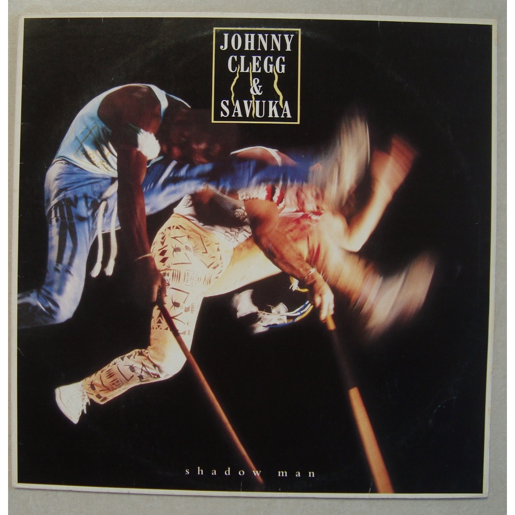 Lp Johnny Clegg & Savuka 1988 Shadow Man, Vinil Com Encarte