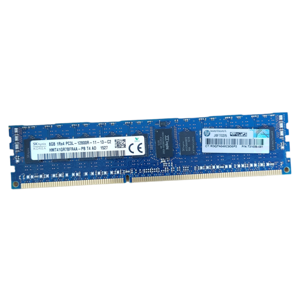 Memoria 8gb 1rx4 Ddr3l Hmt41gr7bfr4a-pb 12800r Servidor