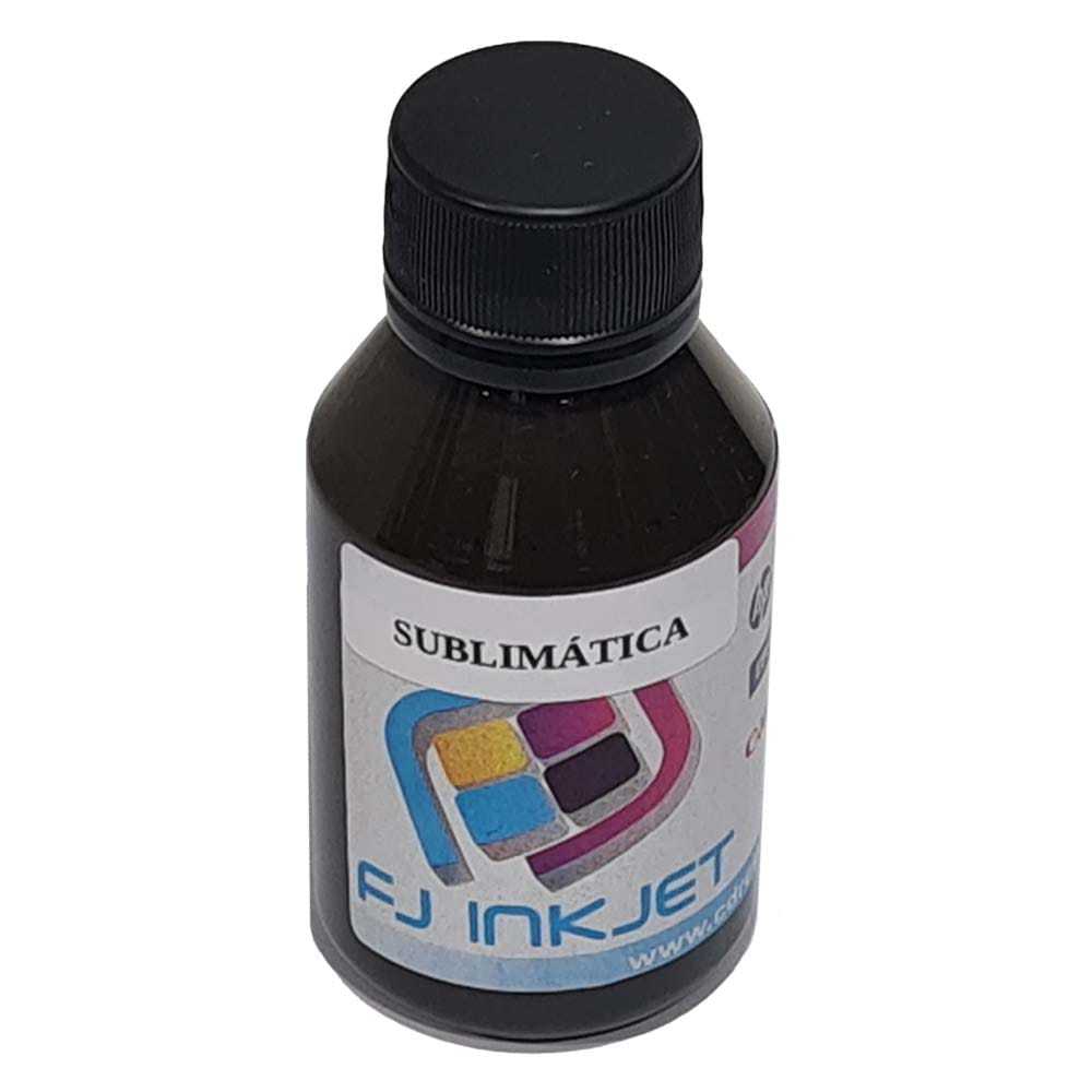 Tinta Sublimática Preta para impressoras Epson.