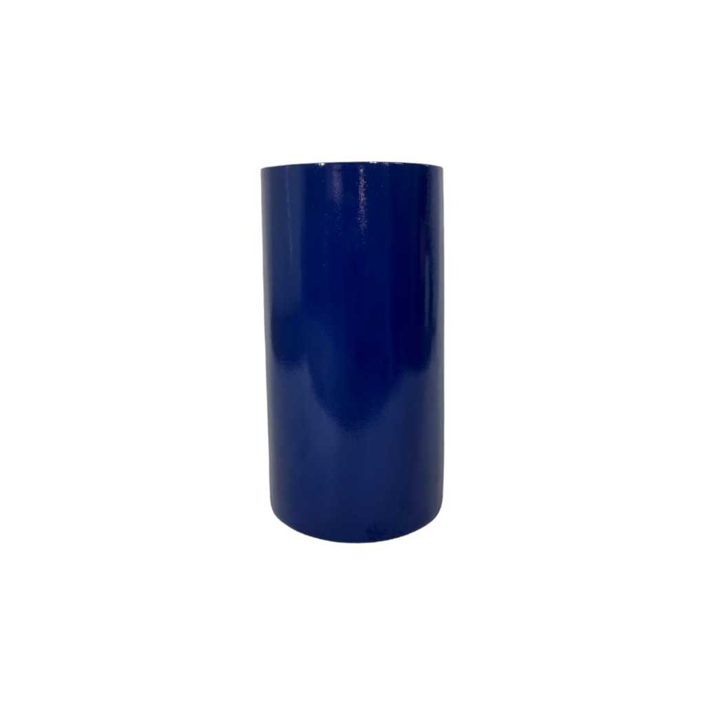 Vaso de planta grande Vaso redondo em Fibra de Vidro Decoração casa 70cm Cristal M
