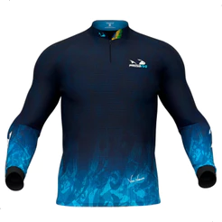 Camisa De Pesca Com Proteção Uv Vitor Nakamura 06 Presa Viva
