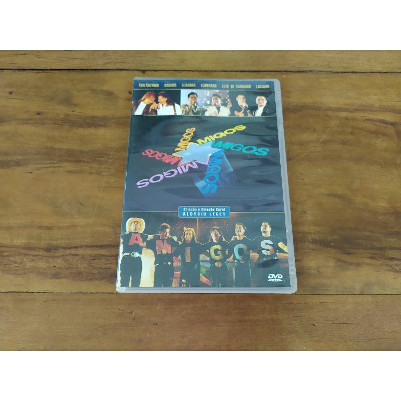 Dvd Amigos Chitãozinho Xororó Leandro Leonardo Zezé original Usado
