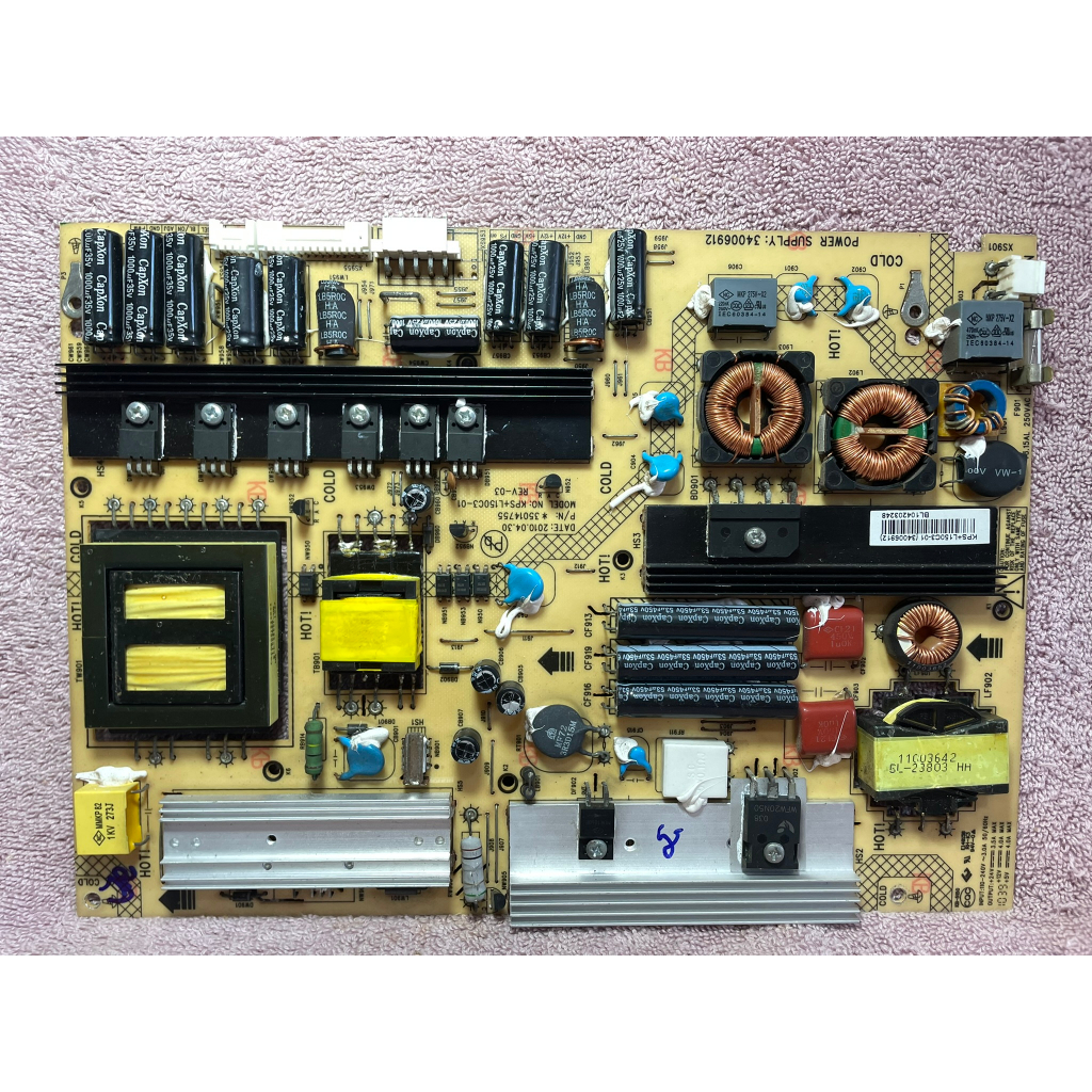 Placa Fonte Tv Toshiba - *35014755 - LC4051
