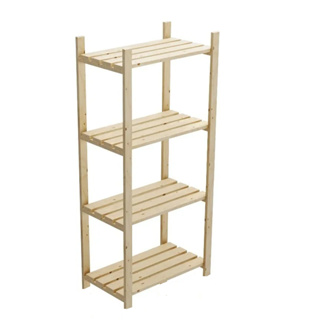 Organizador Uso Diversos Estante 4 Prateleiras Ripada em Oferta na Shopee