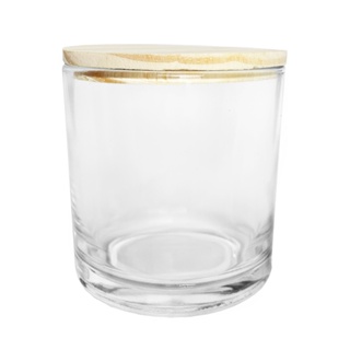 6 Copos Nadir Rocks 265ml com Tampa Madeira  para Velas em Oferta na Shopee