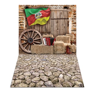 Fundo Fotográfico Cenário Semana Farroupilha Em Tecido PN-0882 em Oferta na Shopee
