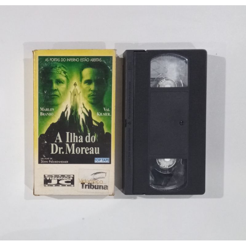 Vhs- A Ilha do Dr Moreau - Marlon Brando