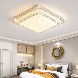 Plafon 2 Andar Céu Estrelado Lustre Estrela Brilho Plástico 3 Cores Multicor 24W em Oferta na Shopee