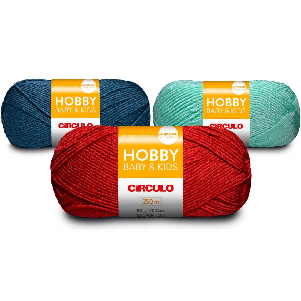 Lã Fio Hobby Baby Kids 100g - Círculo