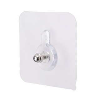 Kit Com 50 Unidades de Gancho de Parede Cabide Auto Adesivo Multiuso